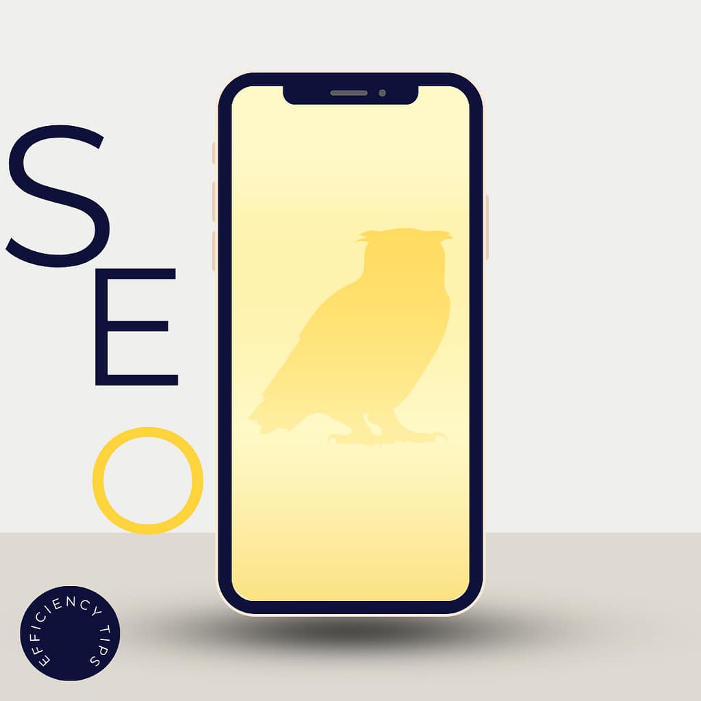 Stylized illustration representing on-page SEO concepts