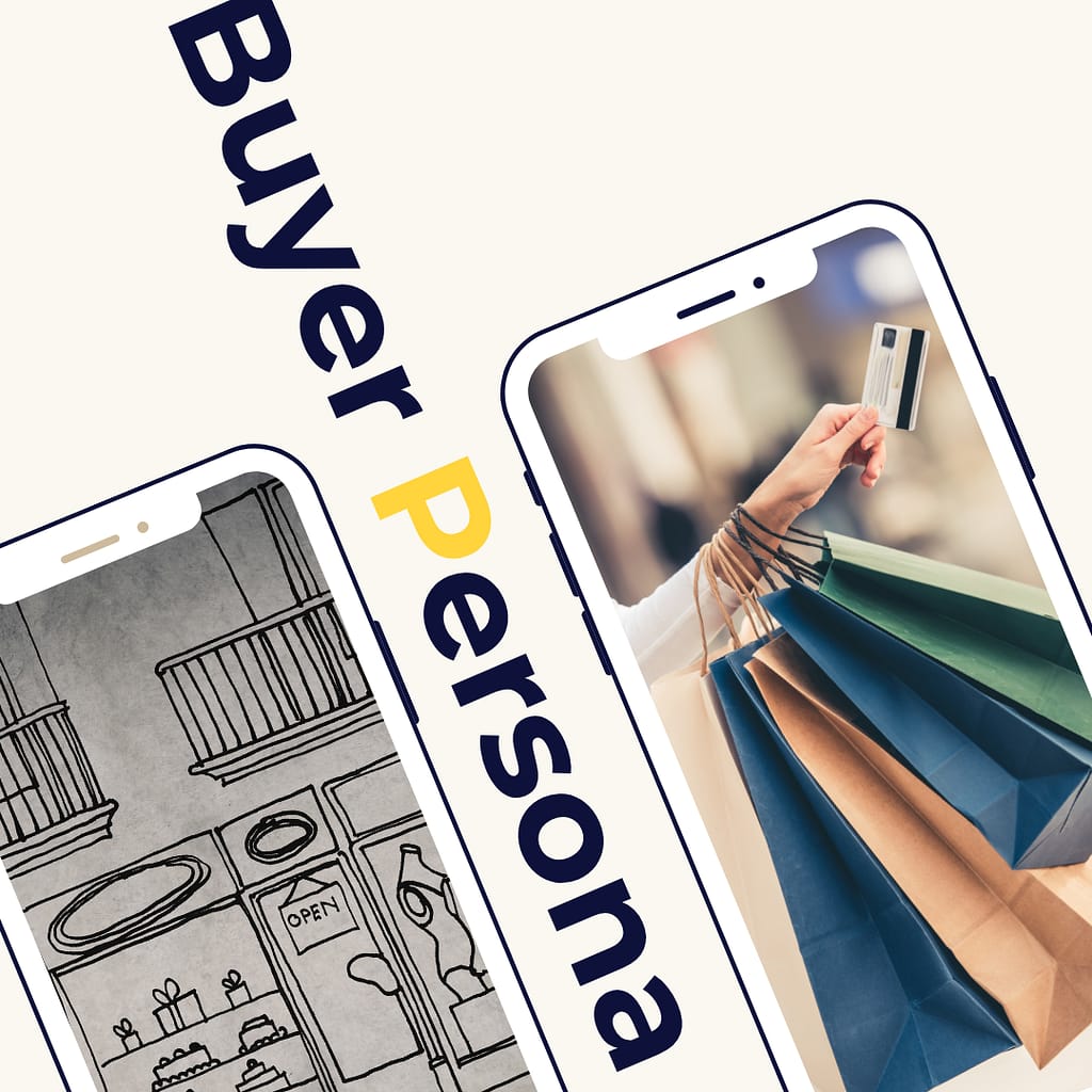 Visual representation of a buyer persona